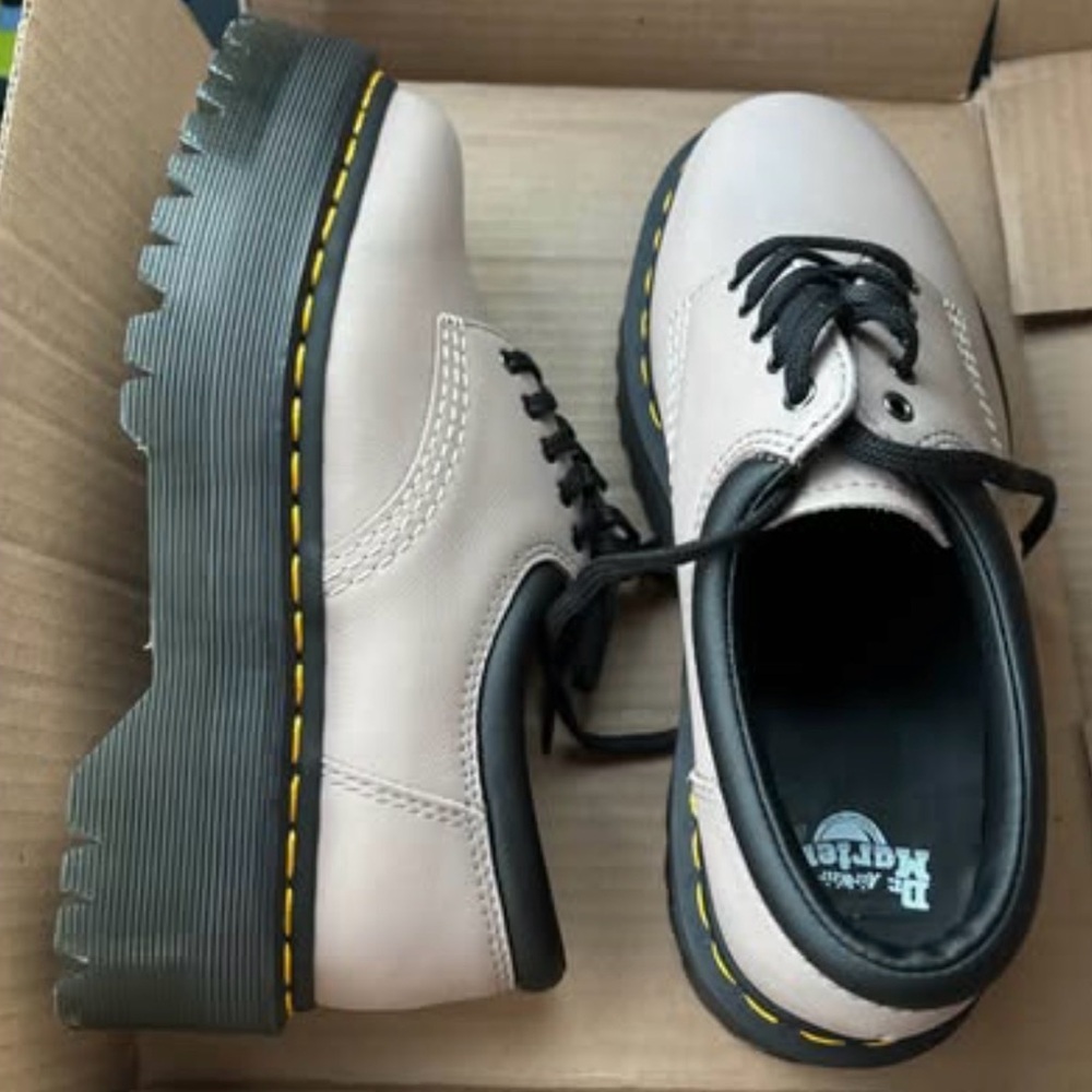 Dr Martens 8053 Quad Derby Platform Oxfords